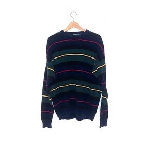 Nautica Striped Crewneck Sweater